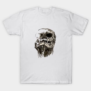 Agonised skull T-Shirt